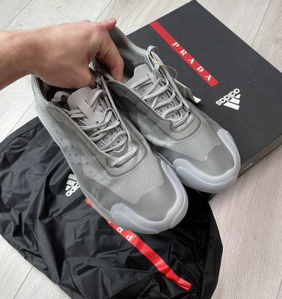 Prada Adidas Luna Rossa Sneakers Gun Metal