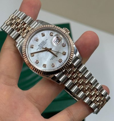 Rolex Datejust 36 126231ng Mother Of Pearl Jubilee