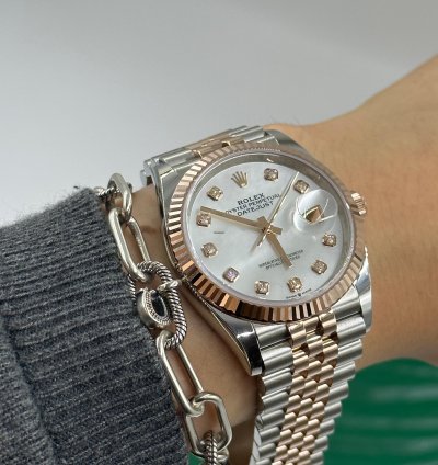 Rolex Datejust 36 126231ng Mother Of Pearl Jubilee