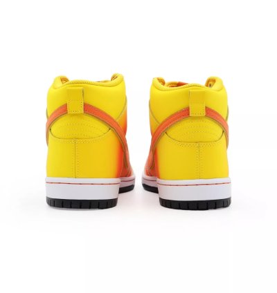 Nike Sb Dunk High Pro Sweet Tooth Candy Corn Amarillo Orange
