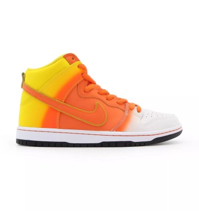 Nike Sb Dunk High Pro Sweet Tooth Candy Corn Amarillo Orange
