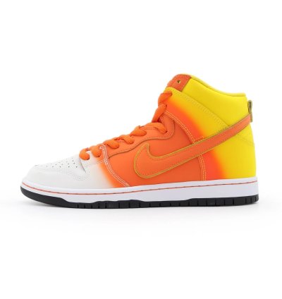 Nike Sb Dunk High Pro Sweet Tooth Candy Corn Amarillo Orange