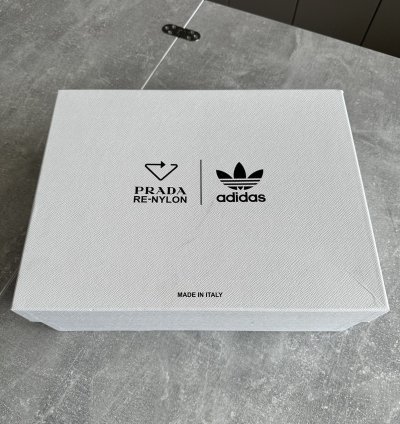 Prada Adidas Re-nylon Forum High Black Sneakers Us 9 5 Eu 43