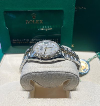Rolex Datejust 36 126233 Datejust 36mm Steel Yellow Gold White Mop Diamond Dial Jubilee Bracelet