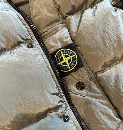 Stone Island Down Vest Military Green Large Nwt