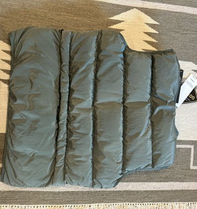 Stone Island Down Vest Military Green Large Nwt