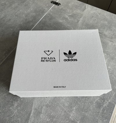 Prada Adidas Re-nylon Forum Low Black Sneakers Us 10 Eu 44