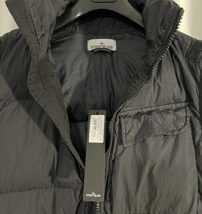 Stone Island Down Vest With Packable Hood 7715g0123 - V0029