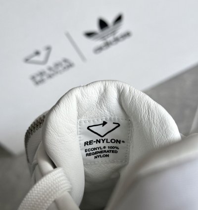 Prada Adidas Re-nylon Forum Low White Sneakers Us 9 5 Eu 43