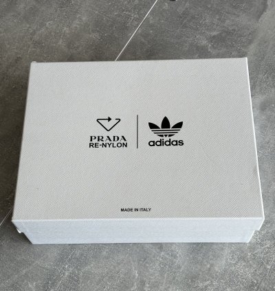 Prada Adidas Re-nylon Forum Low White Sneakers Us 9 5 Eu 43