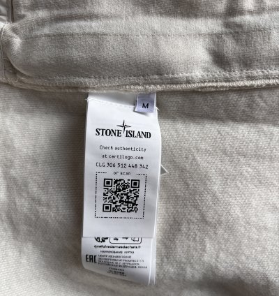 Stone Island Embroidered Logo Teddy Fleece Zip Jacket