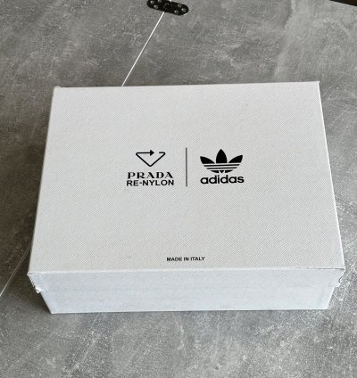 Prada Adidas Re-nylon Forum White Sneakers Us 8 5 Eu 42