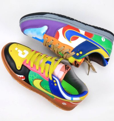 Nike Sb Dunk What The Super Mario