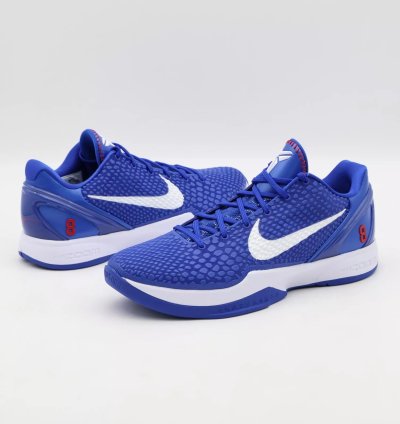 Cw2190-400 Nike Kobe 6 Protro Dodgers Game Royal