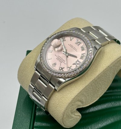 Rolex Datejust 36 126284rbr Pink Roman Oyster