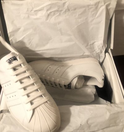 Prada Adidas Superstar And Bowling Bag