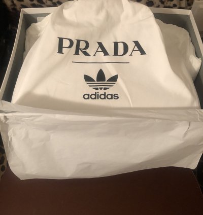 Prada Adidas Superstar And Bowling Bag