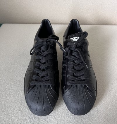 Prada Adidas Superstar In Black