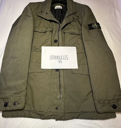 Stone Island Field Jacket With Removable Hood