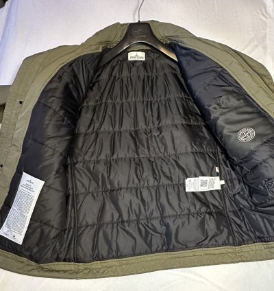 Stone Island Field Jacket With Removable Hood