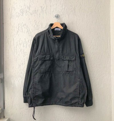 Stone Island Garment Dyed Cargo Multipocket Anorak Jacket