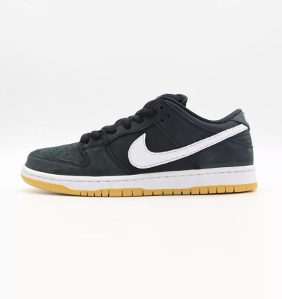 Nike Sb Dunk Low Pro Black White Gum Light Brown Cd2563-006