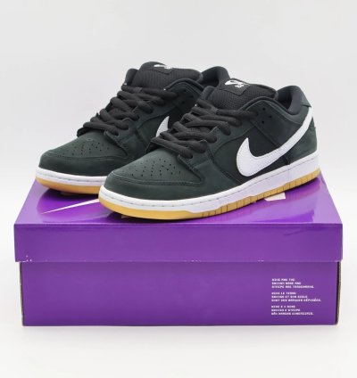 Nike Sb Dunk Low Pro Black White Gum Light Brown Cd2563-006
