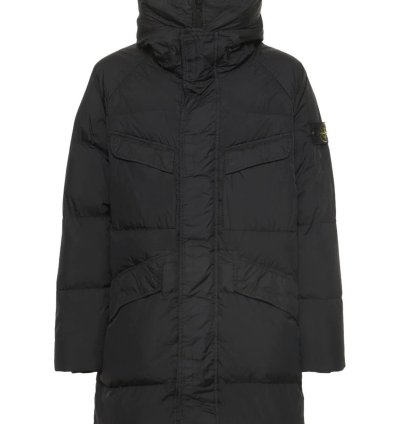 Stone Island Garment Dyed Crinkle Nylon Down Jacket