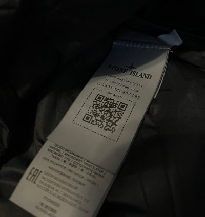 Stone Island Garment Dyed Crinkle Rep Down Jacket Black