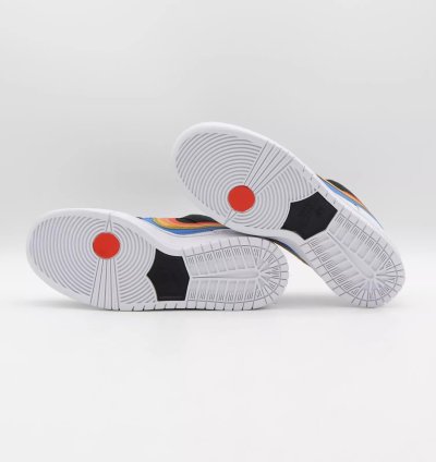 Dh7722-001 Polaroid Nike Sb Dunk Low Pro Qs Black White