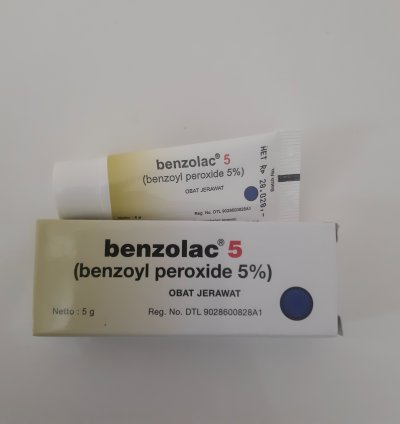 Benzoyl Peroxide 5 Benzolac Gel Original Product