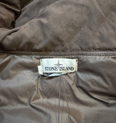 Stone Island Garment Dyed Crinkle Reps Down Puffer Jacket