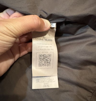 Stone Island Garment Dyed Crinkle Reps Down Puffer Jacket