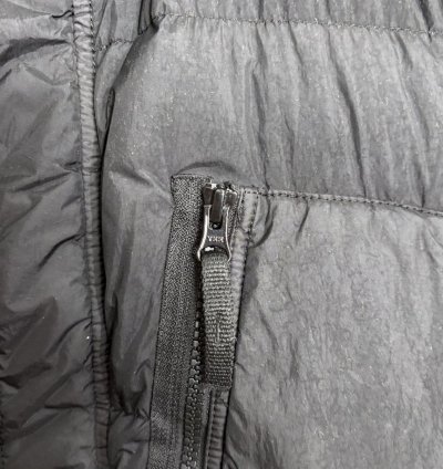 Stone Island Garment Dyed Crinkle Reps Ny Down Gillet Vest