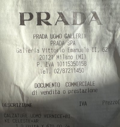 Prada America Cup Blue Silver
