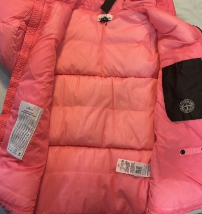 Stone Island Garment Dyed Crinkle Reps Ny Down Jacket New