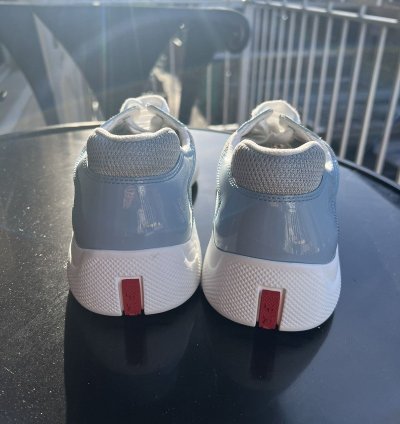 Prada America Cup Blue Silver