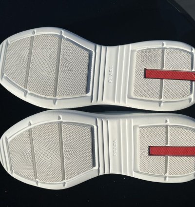 Prada America Cup Blue Silver