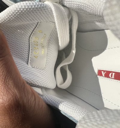 Prada America Cup Blue Silver