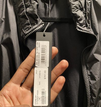 Stone Island Garment Dyed Crinkle Reps Ny Jacket