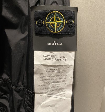 Stone Island Garment Dyed Crinkle Reps Ny Jacket