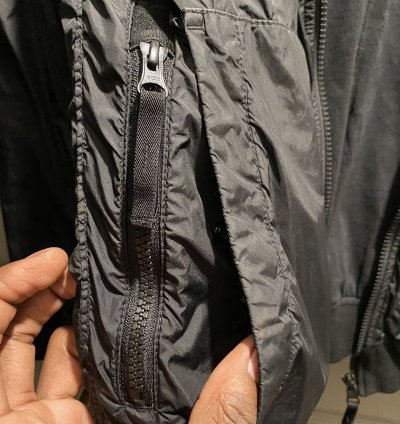 Stone Island Garment Dyed Crinkle Reps Ny Jacket