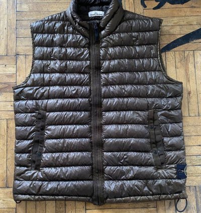 Stone Island Garment Dyed Down Vest 26 Gr Sqm
