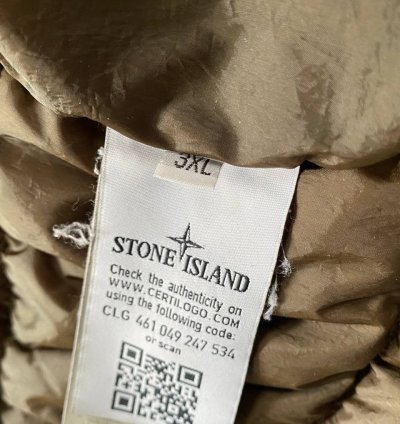 Stone Island Garment Dyed Down Vest 26 Gr Sqm