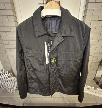 Stone Island Garment Dyed Econyl Regenerated Nylon Jacket