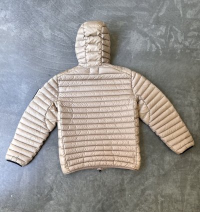 Stone Island Garment Dyed Hooded Down Jacket