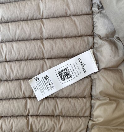 Stone Island Garment Dyed Hooded Down Jacket