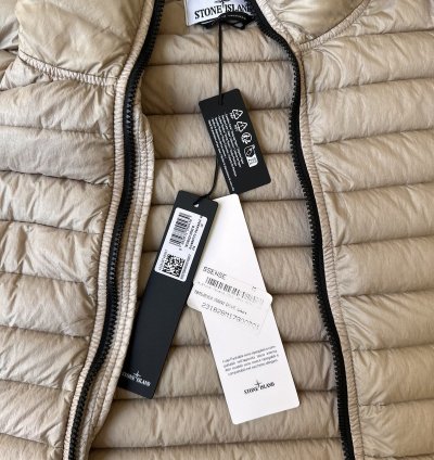 Stone Island Garment Dyed Hooded Down Jacket