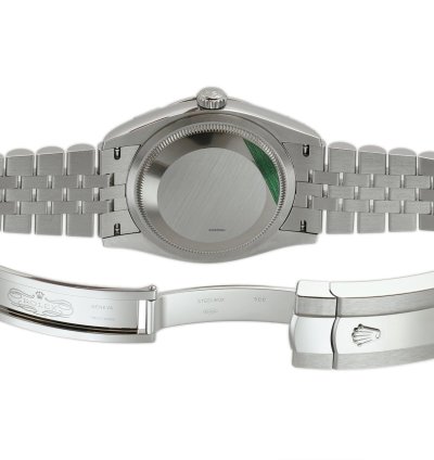 Rolex Datejust 36 36mm Steel Diamond Bezel Silver Roman Diamond Vi Ix Dial Jubilee Bracelet