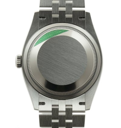 Rolex Datejust 36 36mm Steel Diamond Bezel Silver Roman Diamond Vi Ix Dial Jubilee Bracelet